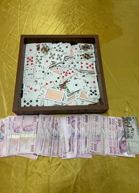 Kumar oynayan şahıslara 51 bin 400 TL ceza