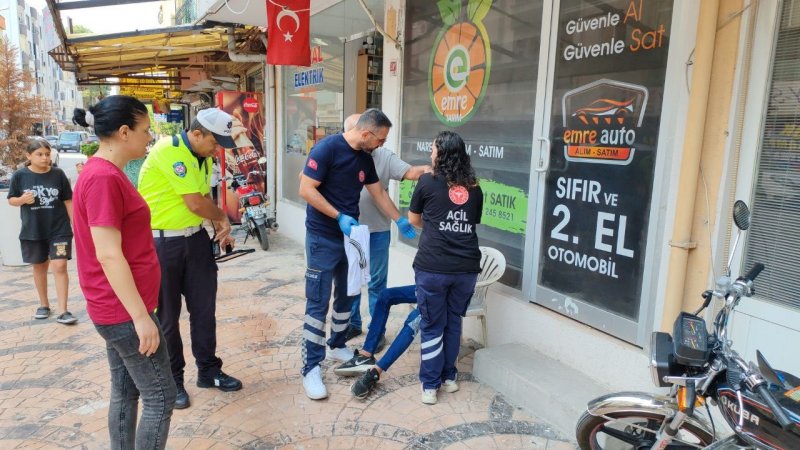 Erzin’de trafik kazası: 2 yaralı