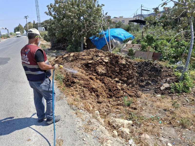 HBB, AĞUSTOSTA 134 BİN 737 NOKTAYI İLAÇLADI