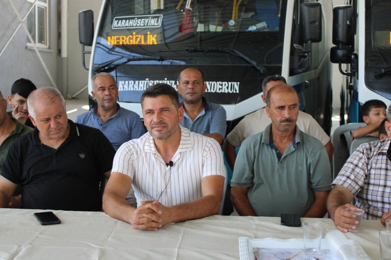 2 MAHALLEYE İLK KEZ DOLMUŞ SEFERLERİ BAŞLADI