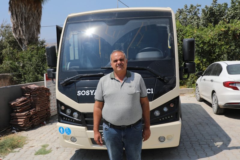 2 MAHALLEYE İLK KEZ DOLMUŞ SEFERLERİ BAŞLADI