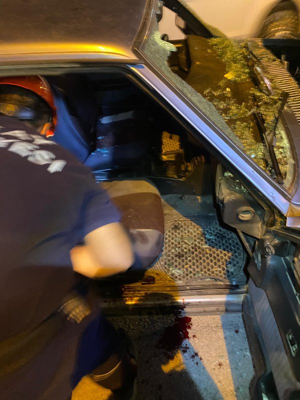 TOFAŞ'ın hurdaya döndüğü kazada 4 kişi yaralandı