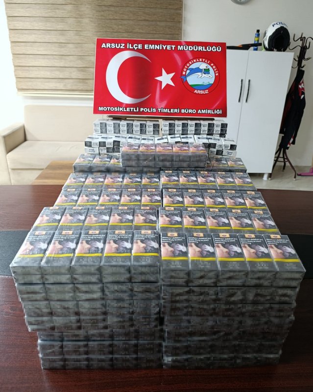 Hatay'da kaçak sigara operasyonu