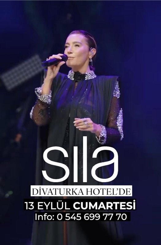 SILA, DİVA TURKA HOTEL’DE SAHNE ALACAK