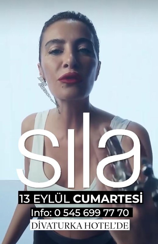 SILA, DİVA TURKA HOTEL’DE SAHNE ALACAK