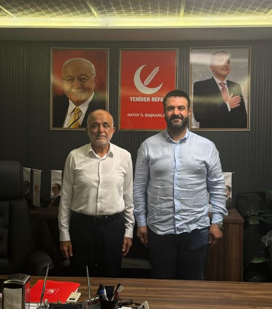 MURAT ERKEK, YRP ARSUZ İLÇE BAŞKANLIĞINA ATANDI