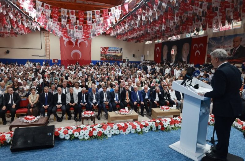 MHP HATAY’DA METİN TAŞÇI GÜVEN TAZELEDİ