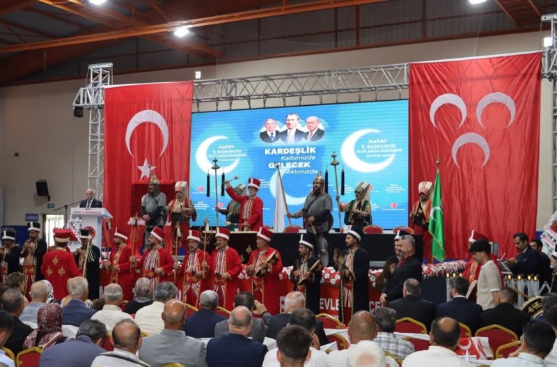 MHP HATAY’DA METİN TAŞÇI GÜVEN TAZELEDİ
