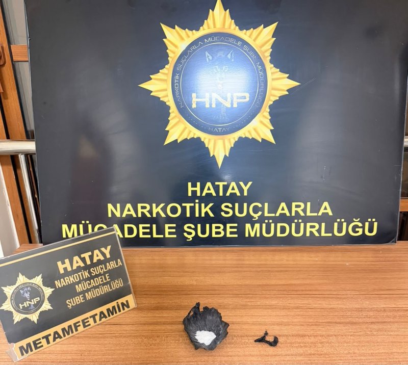 Kırıkhan'da uyuşturucu operasyonu: 1 tutuklama