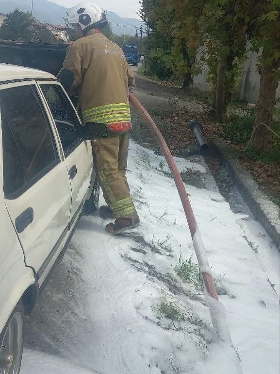 Erzin’de TOFAŞ alevlere teslim oldu