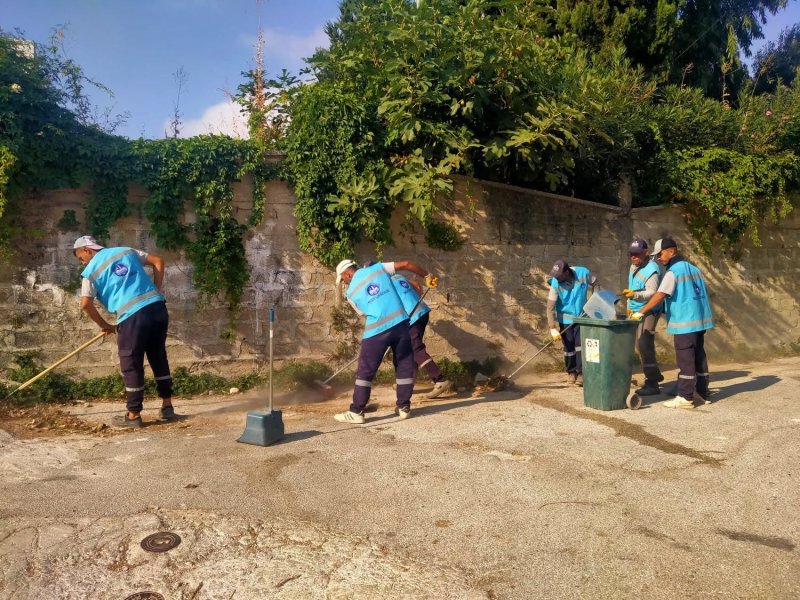 ANTAKYA'DA TEMİZLİK ÇALIŞMALARI SÜRÜYOR