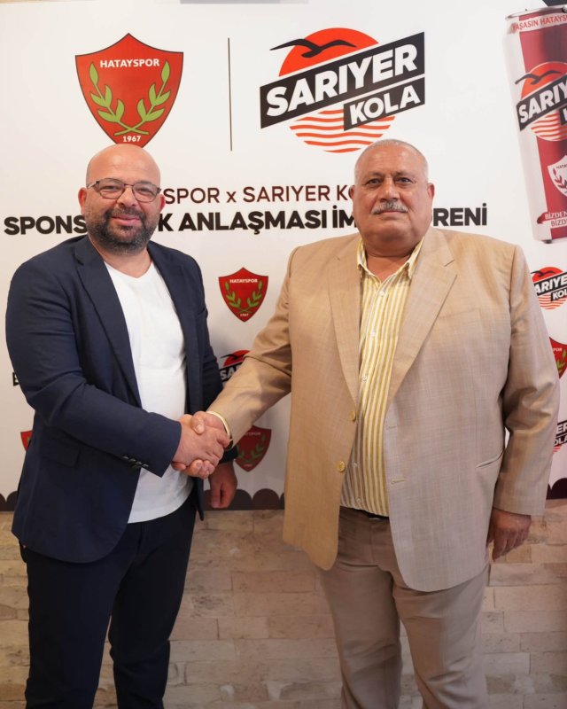 Hatayspor yeni konç sponsorunu duyurdu
