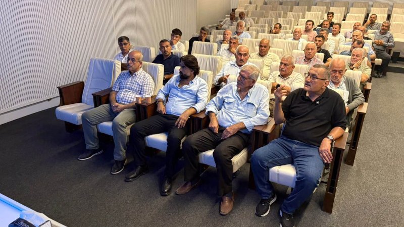 ÇİNÇİN ZEYTİNYAĞI ÜRETİCİLERİNİ DİNLEDİ