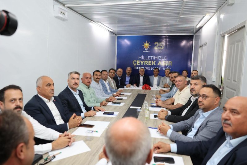 VEKİL YEŞİLDAL HATAY İÇİN SAHADA “HATAY İÇİN OMUZ OMUZA ÇALIŞIYORUZ”