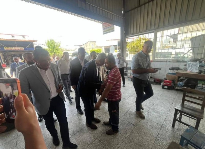 AK TEŞKİLAT DÖRTYOL’DA ESNAFI DİNLEDİ