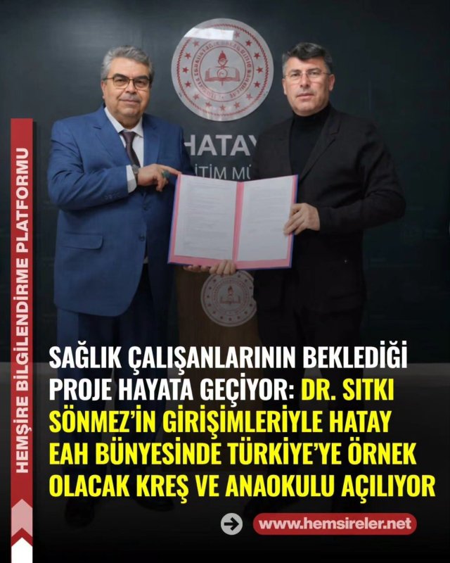 HATAY EAH BÜNYESİNDE KREŞ VE ANAOKULU AÇILIYOR