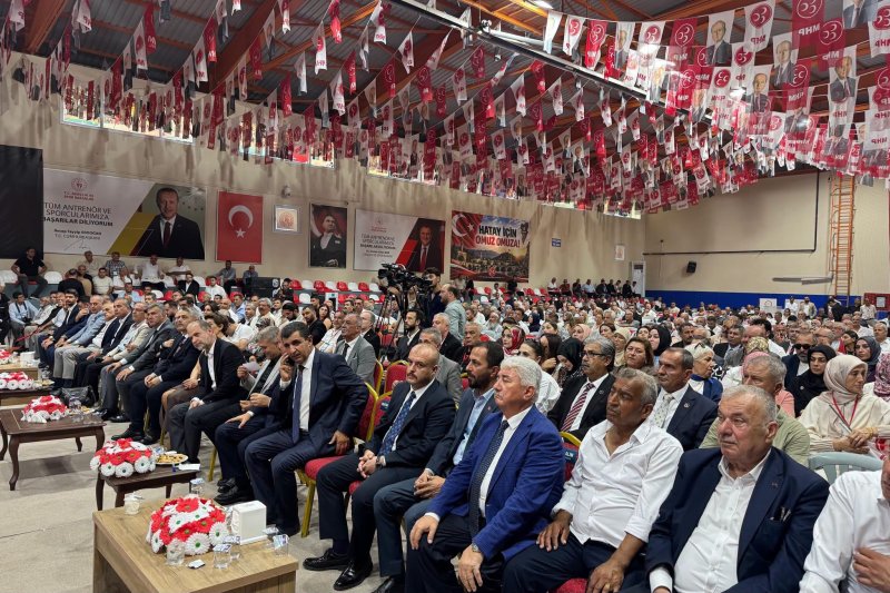 MHP HATAY’DA METİN TAŞÇI GÜVEN TAZELEDİ