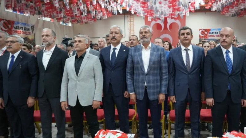 MHP HATAY’DA METİN TAŞÇI GÜVEN TAZELEDİ