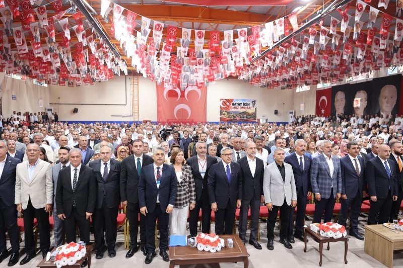 MHP HATAY’DA METİN TAŞÇI GÜVEN TAZELEDİ