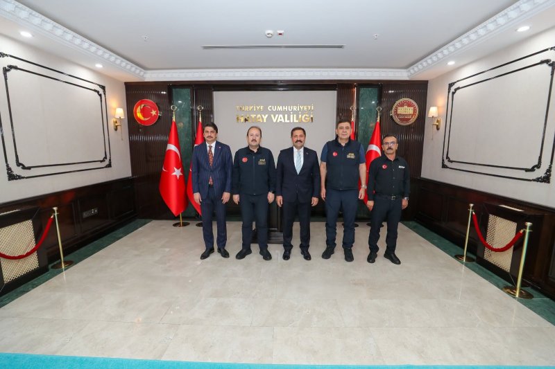 AFAD Başkanı Pehlivan Hatay Valiliği’ni ziyaret etti 
