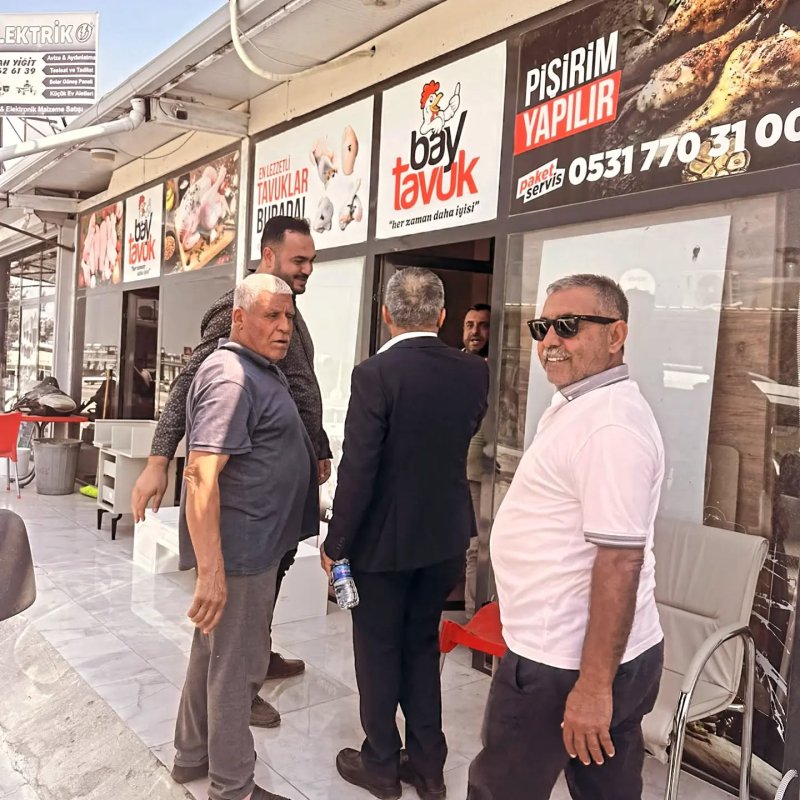 ALAKUŞ ESNAF VE İŞ İNSANLARIYLA BULUŞTU