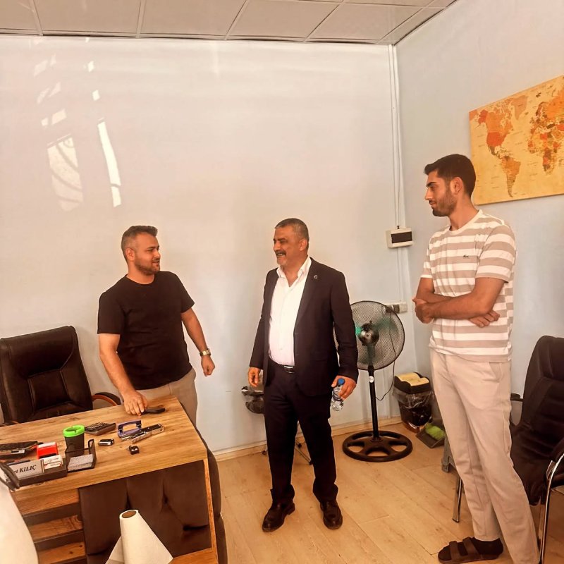 ALAKUŞ ESNAF VE İŞ İNSANLARIYLA BULUŞTU