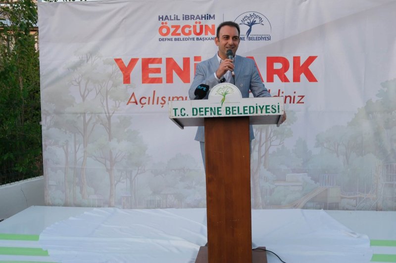 DEFNE’YE İKİ YENİ PARK KAZANDIRILDI