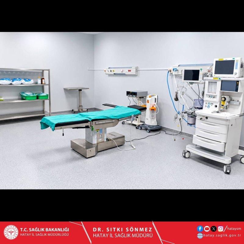 HATAY EĞİTİM VE ARAŞTIRMA HASTANESİ’NDE LOKAL AMELİYATHANE HİZMETE GİRDİ