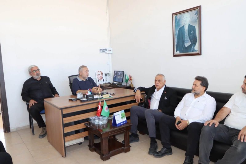 başlık ÇİNÇİN’DEN ANTAKYA ZİRAAT ODASINA ÇIKARMA TARIMIN SORUNLARI ORTAK AKILLA ELE ALINDI
