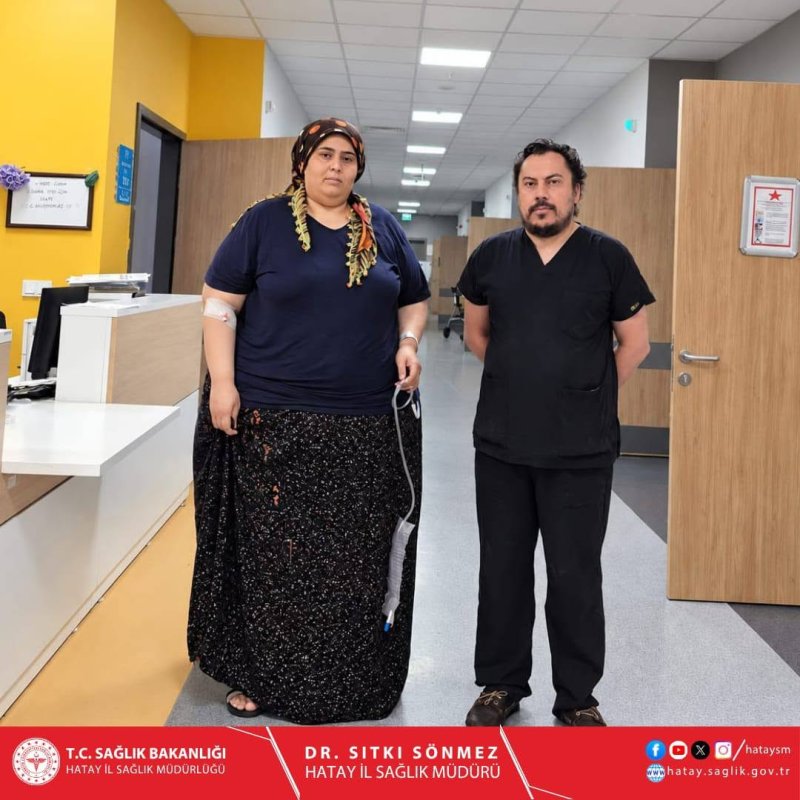 HATAY EĞİTİM VE ARAŞTIRMA HASTANESİ’NDE 235 KİLOGRAMLIK HASTAYA OBEZİTE CERRAHİSİ UYGULANDI
