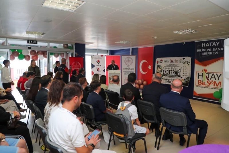 ESRA MASATLI, EKOTERAPİ İLE PSİKOSOSYAL GÜÇLENME PROJESİNE KATILDI