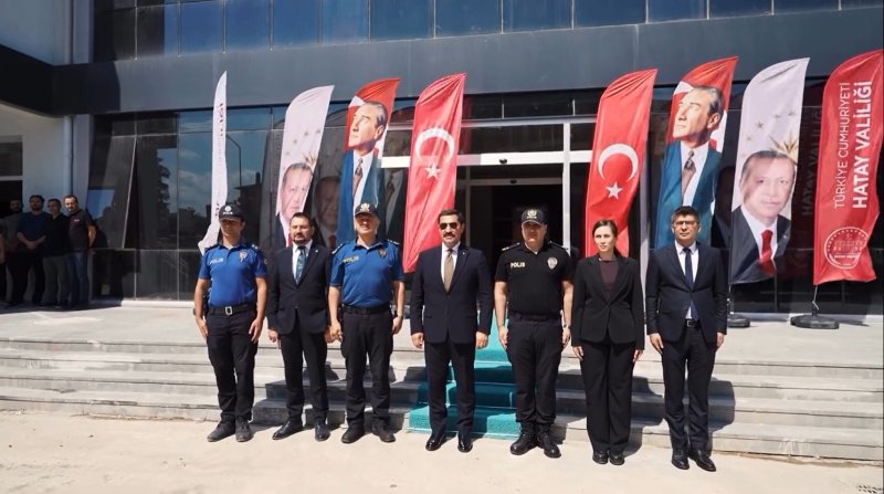 ANTAKYA İLÇE EMNİYET MÜDÜRLÜĞÜ YENİ BİNASI HİZMETE GİRDİ