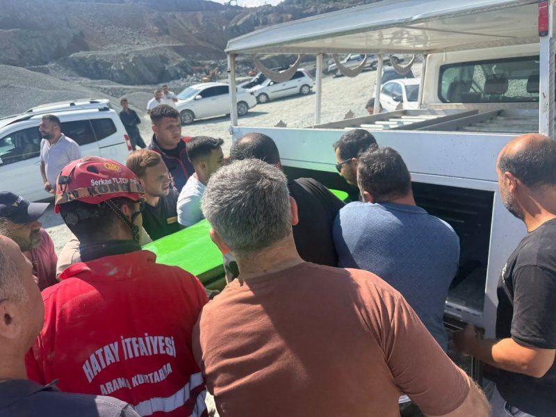 Antakya’da taş ocağında iş kazası: 1 işçi hayatını kaybetti 