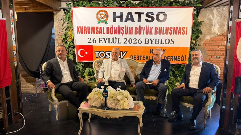 HATSO BAŞKAN ADAYLARI KOZLARINI PAYLAŞTI TOSYÖV ZİRVESİNDE İCRAATLAR VE SÖZLER YARIŞTI