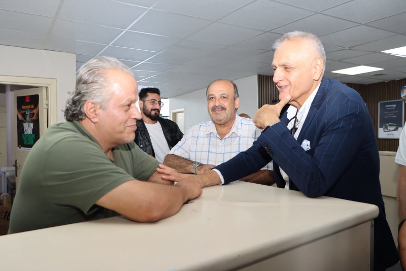 Hatay Ticaret ve Sanayi Odası (HATSO) Başkanı Hikmet Çinçin, Antakya Otogarı