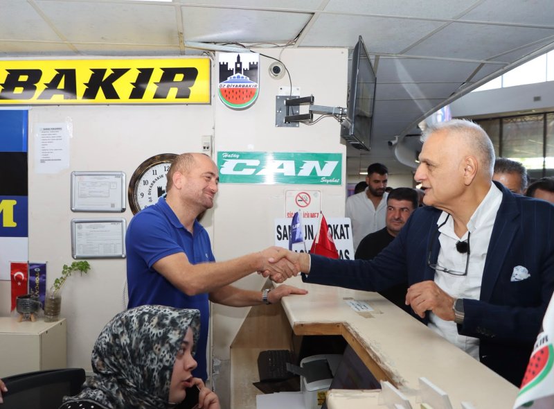 Hatay Ticaret ve Sanayi Odası (HATSO) Başkanı Hikmet Çinçin, Antakya Otogarı