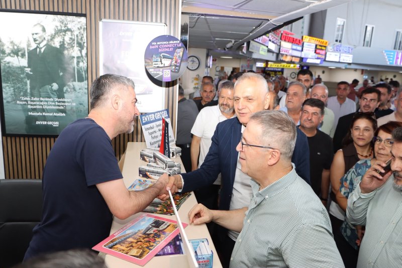 Hatay Ticaret ve Sanayi Odası (HATSO) Başkanı Hikmet Çinçin, Antakya Otogarı