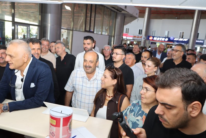 Hatay Ticaret ve Sanayi Odası (HATSO) Başkanı Hikmet Çinçin, Antakya Otogarı