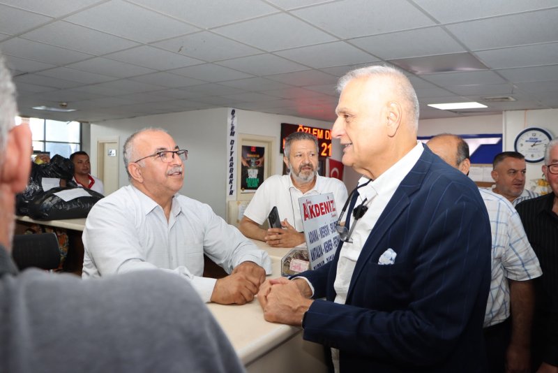 Hatay Ticaret ve Sanayi Odası (HATSO) Başkanı Hikmet Çinçin, Antakya Otogarı
