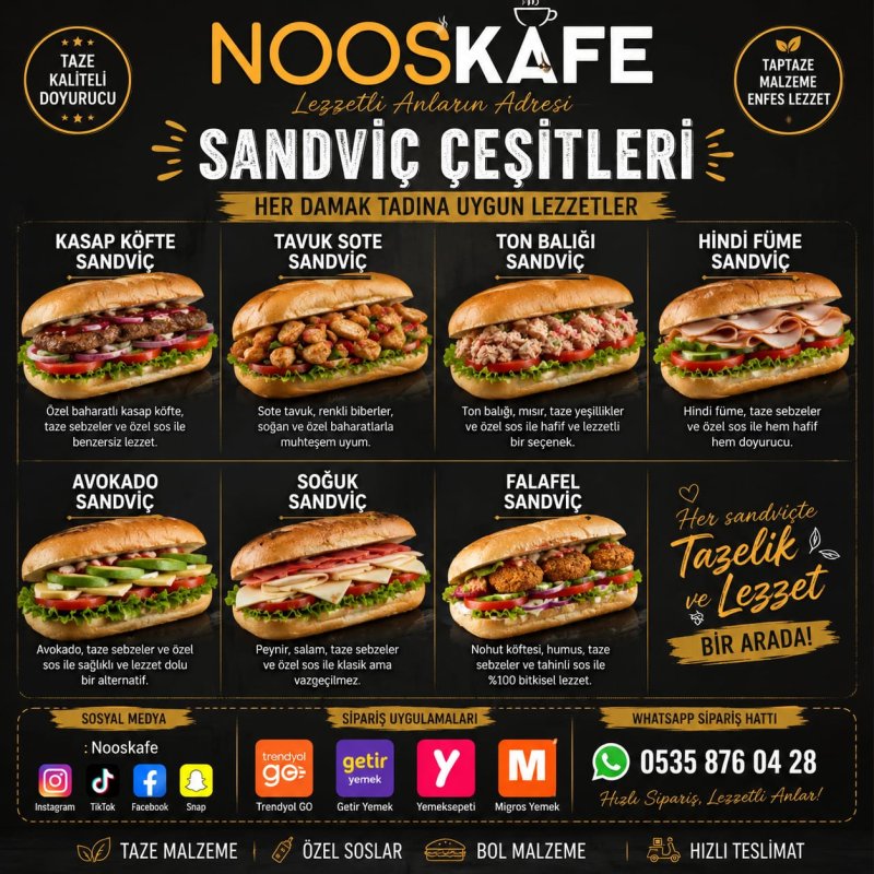 “NOOS KAFE’DE