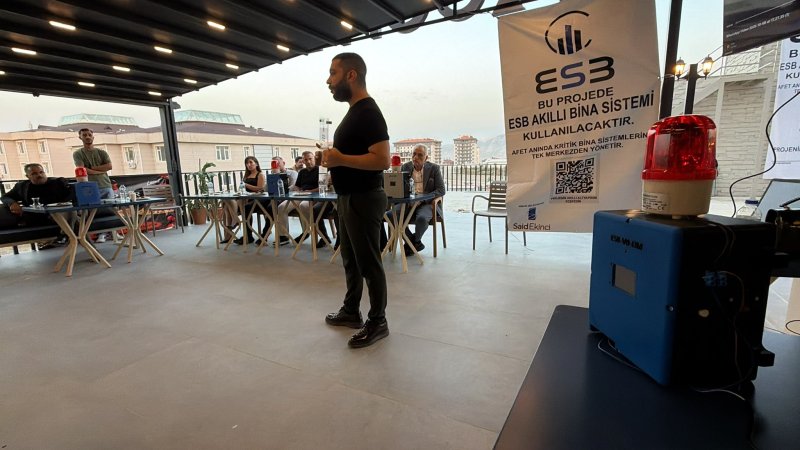 YERLİ AFET TEKNOLOJİSİ ESB HATAY’DA TANITILDI, TAM NOT ALDI