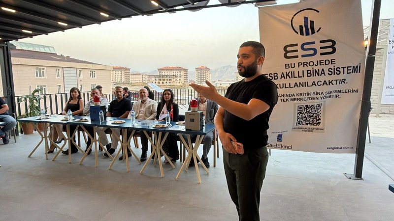YERLİ AFET TEKNOLOJİSİ ESB HATAY’DA TANITILDI, TAM NOT ALDI