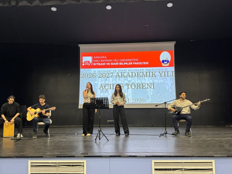 AK Parti Genel Başkan Yardımcısı ve Hatay Milletvekili Hüseyin Yayman, Ankara Hacı Bayram Veli Üniversitesi İktisadi ve İdari Bilimler Fakültesi