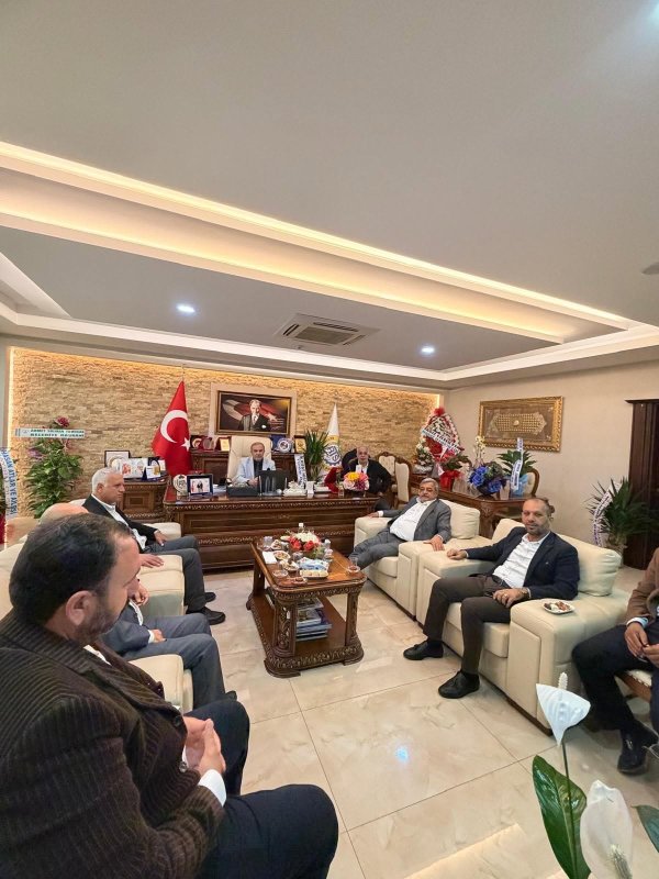 HTB BAŞKANI KUSEYRİ’DEN REYHANLI’DA İŞ BİRLİĞİ ZİYARETLERİ