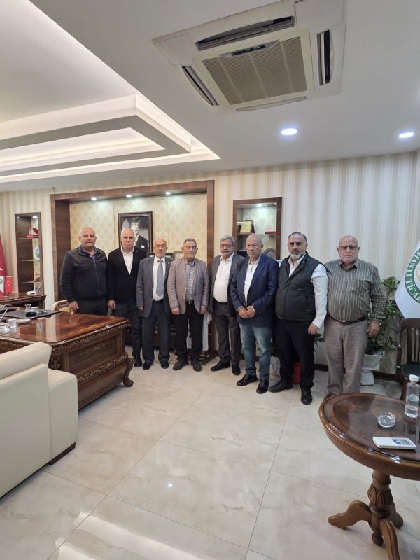 HTB BAŞKANI KUSEYRİ’DEN REYHANLI’DA İŞ BİRLİĞİ ZİYARETLERİ