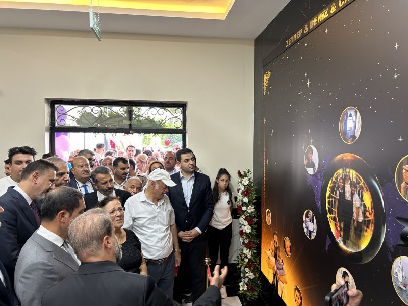 Acılı doktorun depremde kaybettiği eşi ve 2 evladı için yaptırdığı okulun açılışı gerçekleştirildi