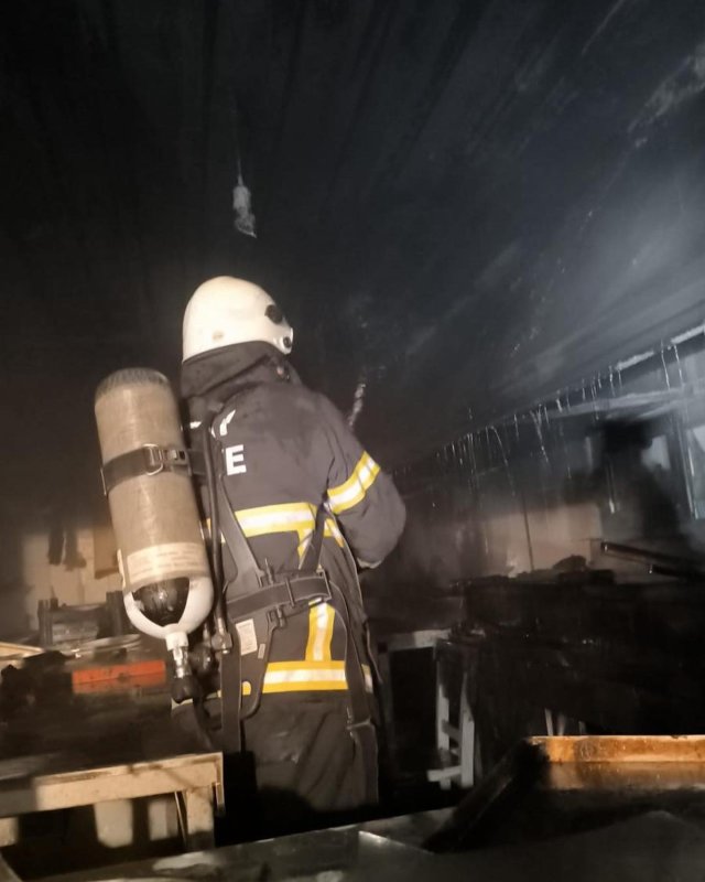 Dörtyol’da lokantada yangın