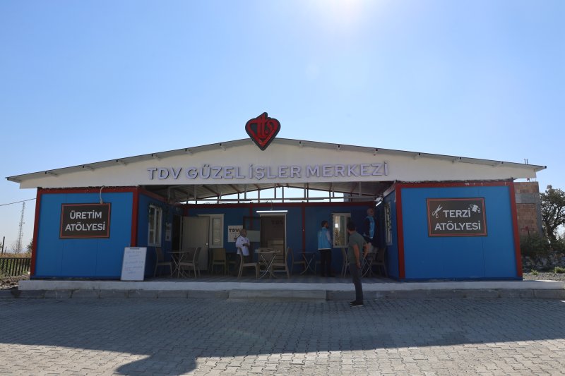 Güzel İşler Merkezi depremzede vatandaşlara umut olacak