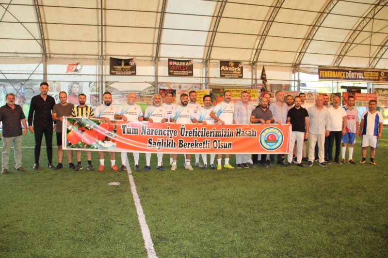 Dörtyol’da ‘Altın Mandarin Hasat Futbol’ turnuvası başlatıldı