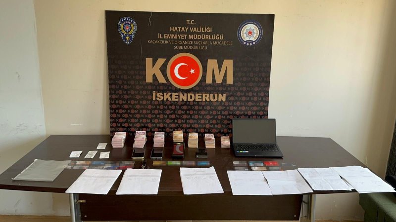 Hatay’da tefecilere operasyon: 1 tutuklama